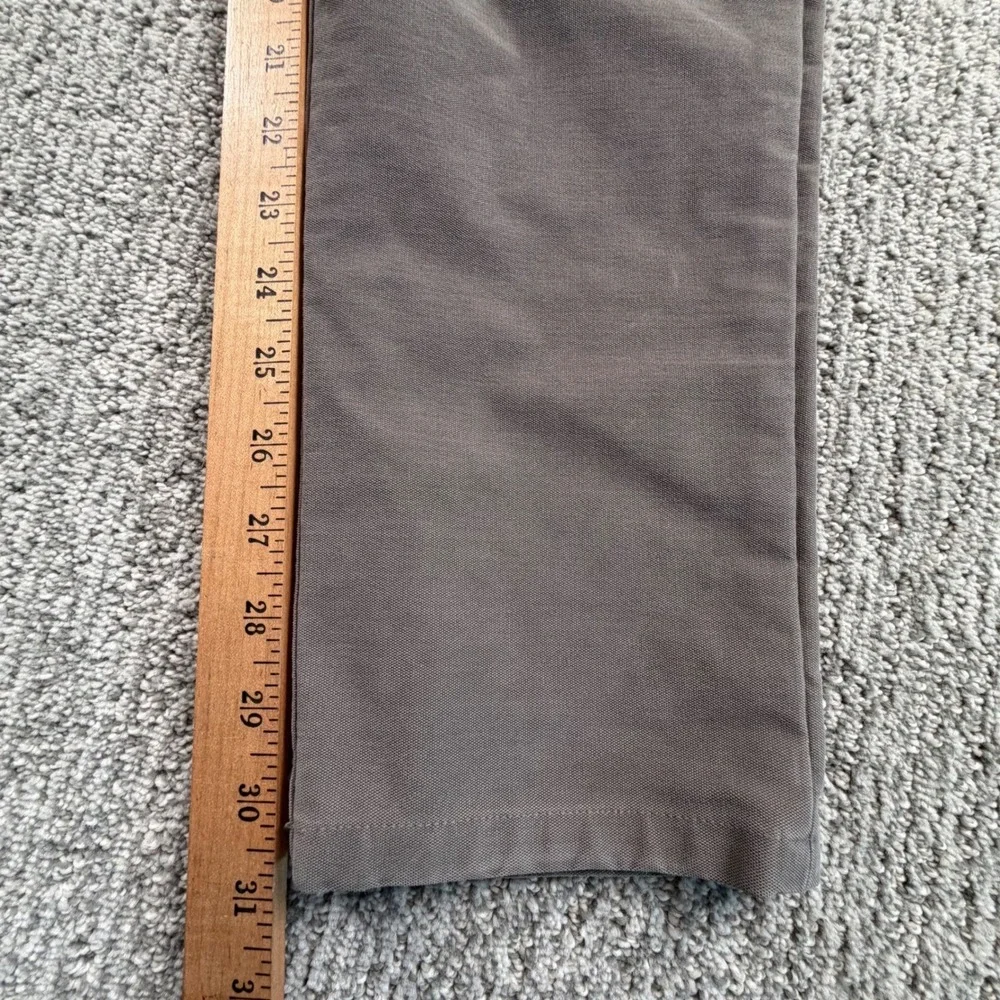 Lululemon ABC Pants Mens 31*Grey Brown Slim Canvas Fit‎ 5-Pocket Trousers